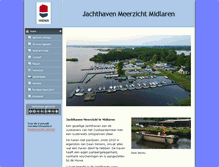 Tablet Screenshot of jachthavenmeerzicht.com
